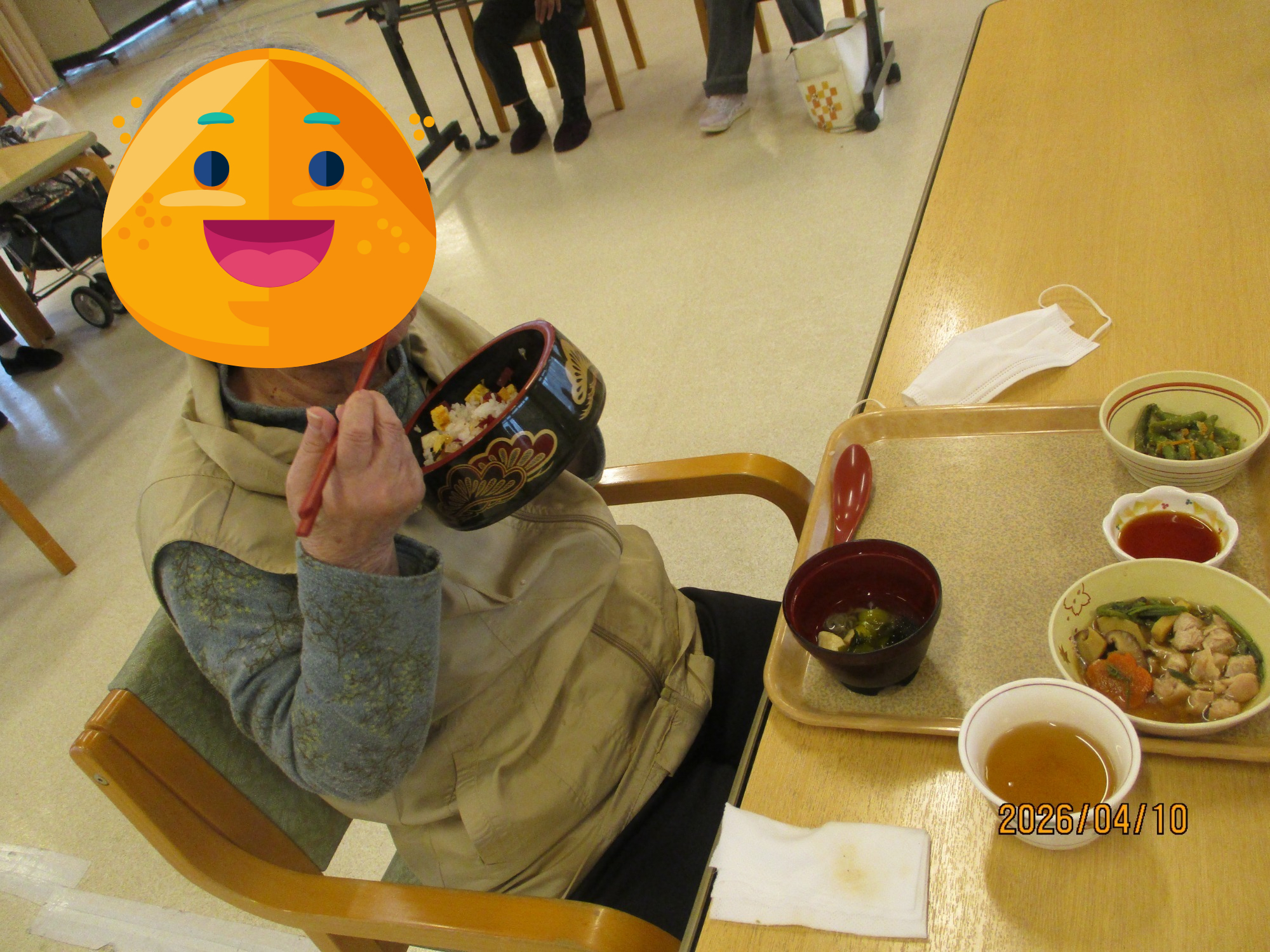 春の外出（藤）